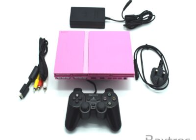 Sony Playstation 2 Slim Console Pink with Controller + Cables