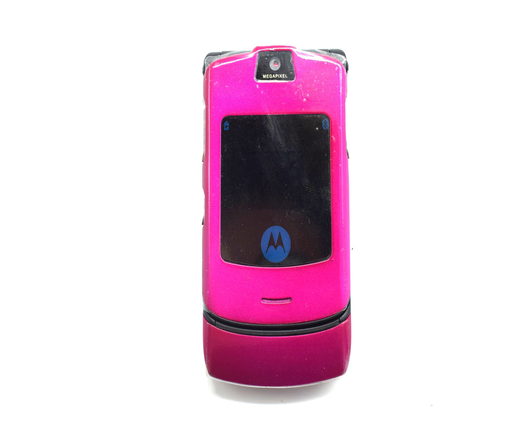 Motorola V3i Razr Sim Free Unlocked Mobile Flip Phone Pink Baxtros