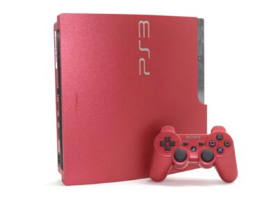 Sony PlayStation 3 Slim PS3 Console 320GB Scarlet Red NTSC-J Bundle